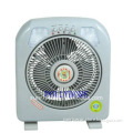 12'' Rechargeable Fan with LED Light,Battery Fan XTC-1225A